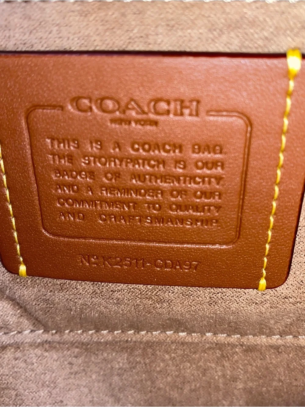 Coach 💜 Klare Crossbody Bag In Signature Leather New